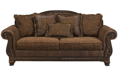 Bradington Truffle Sofa from Ashley Furniture
