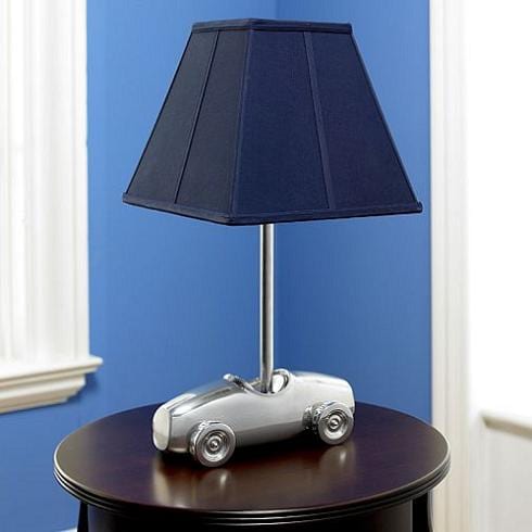 Boys Room Decorating: Race Car Table Lamp