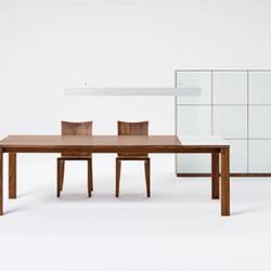 Solid Wood and "Green" : Team 7 MAGNUM Extension Dining Table