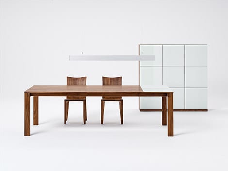 Solid Wood and “Green” : Team 7 MAGNUM Extension Dining Table