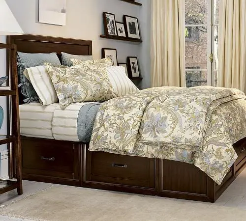 Stratton Platform Bed With Underneath Storage From Pottery Barn