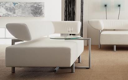 Arthe Sofa and Side Table by Cor Furniture of Germany