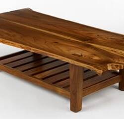 Michael Dreeben's Teak Coffee Table Inspired by Nature