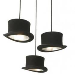 "Wooster" Pendant Lights Shaped Like Hats by Jake Phipps