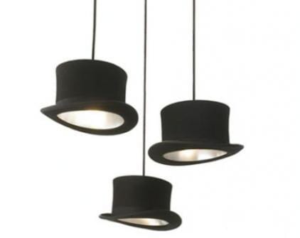 “Wooster” Pendant Lights Shaped Like Hats by Jake Phipps