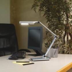 desk lamp with battery power backup