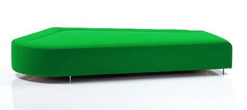 bruhl mosspink modern contemporary sofa daybed seating