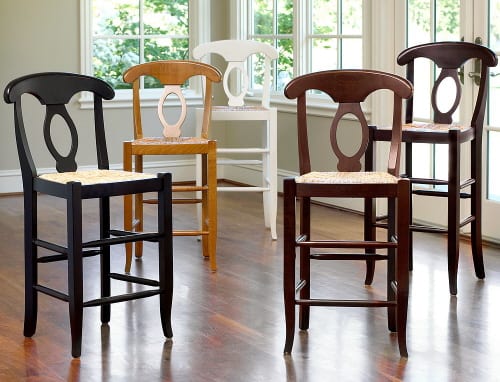 Napoleon Pottery Barn Barstools Create A Classic Look