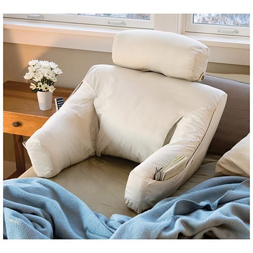 Bed Lounge Back Support Pillow for reading and TV