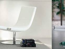 Chaise Furniture - Lounge and Swivel Chair Combination