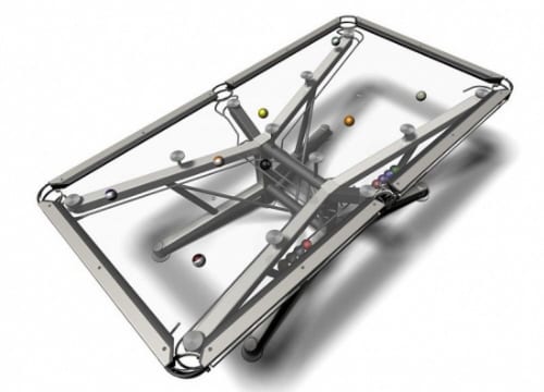 The G-1 Transparent Modern Pool Table by Craig Nottage