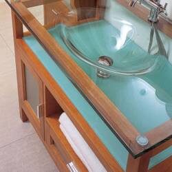 Bathroom Glass : Vanity Sink Basin by LineAqua
