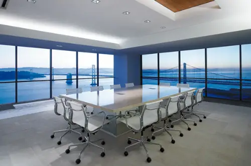 modern board room interior