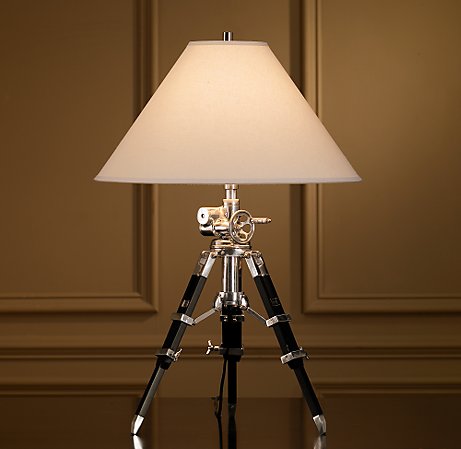 Tripod table lamp restoration hardware