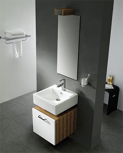 Anna Small Bathroom Vanity by LineaAqua