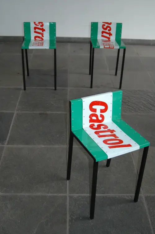 Castrol Oil Drum Chair