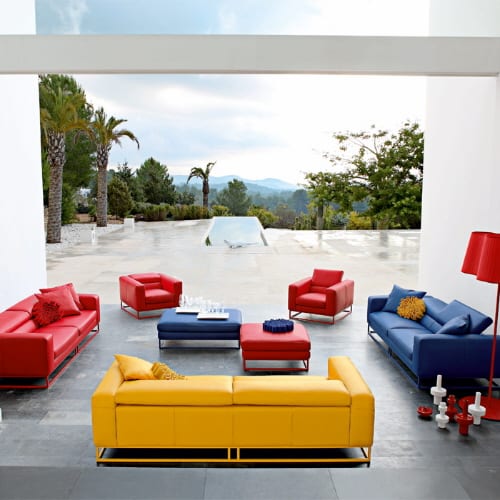 furniture colorful modern sofas roche bobois
