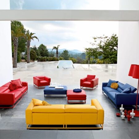 Furniture Colorful Modern Sofas Roche Bobois