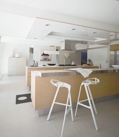 kitchen interiors modern barstools