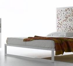 Contemporary Aluminum Bed from MDF Italia