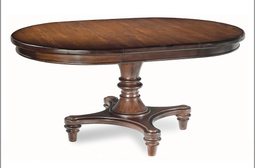montego expanding round dining table from pottery barn