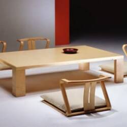 Zaisu Chairs : Dining Furniture in Traditional Japanese Sitting Style