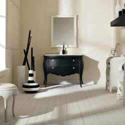 Traditional Bathroom Furniture Design with a Transitional Touch