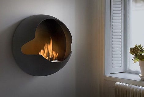 The Versatile Globe Fireplace by Vauni