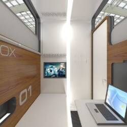 Innovative Office Workstation and Resting Sleep Box