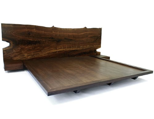 solid wood beds