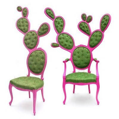 prickly pair chair