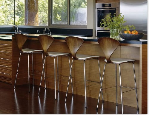 1958 Norman Cherner Bar and Counter Stools Reissued (with Pictures)