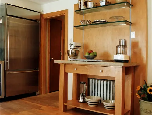 shelving in kitchens