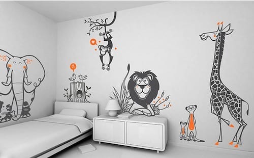 Studio E-Glue’s Wall Decals For Children Bedrooms