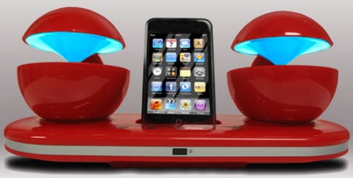 iCrystal Cool iPhone Speakers and Docking Stations