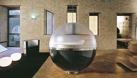 The Sheer Kitchen Makes Entraps a Full Kitchen in a Sphere