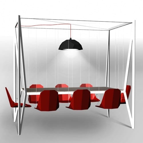 Duffy London’s Swing Dining Table