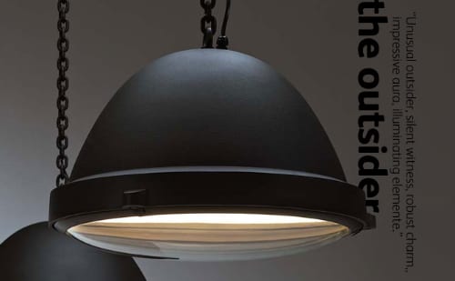 The Outsider Lamps Collection Offers Giant Lighting Solutions