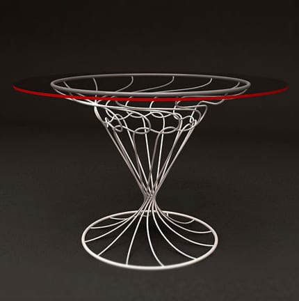 The SWIRL Table Comes in Crazy Colors But It’s Always Ready for Dinner