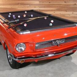 1965 Ford Mustang Pool Table Is Now Up for Auction