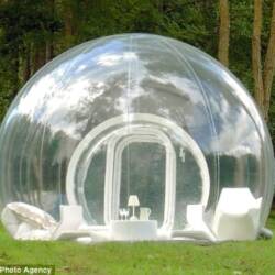 The Bubble Tent Shows You All the Stars But They See You Too