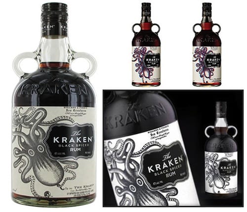 Kraken Black Spiced Rum 3D