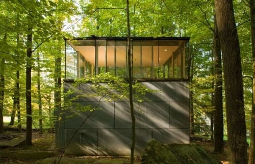 Forest Scholar's Library Is the Home Office You're Looking For