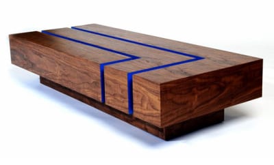 Thoughtwood Coffee Table Brings Some Color to Your Life