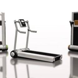 Space Saving Life Fitness Treadmill By Ryan Mather