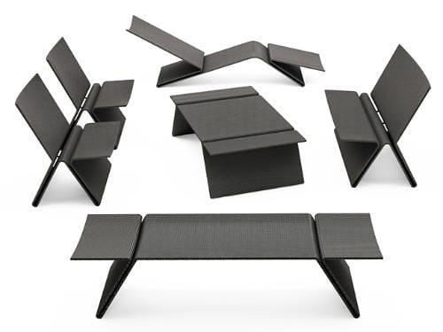 Modern V Outdoors Furniture Collection