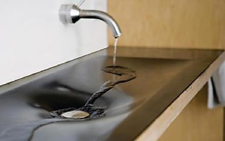 RUBBiSH Recycled Rubber Sink