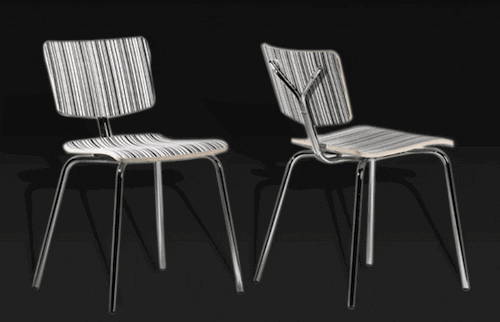 The Barcode Chair By Designer Sofas 4u
