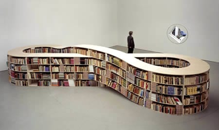 The The Infinity Bookshelf By Job Koelewijn