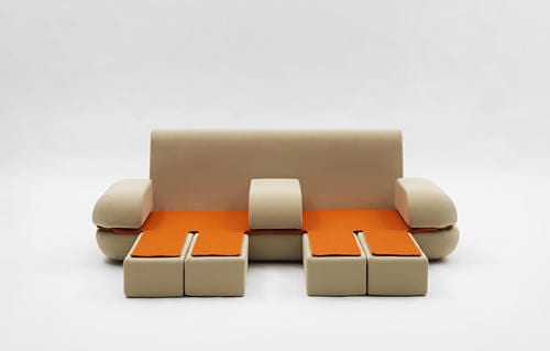 Dynamic Life Sofa by Matali Crasset Modular Design
